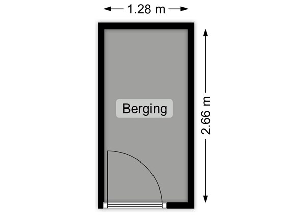 Floorplan - Forellendaal 110, 2553 LE Den Haag